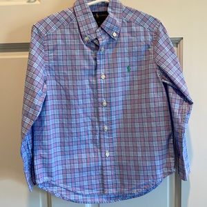 Ralph Lauren boys button down shirt size 4